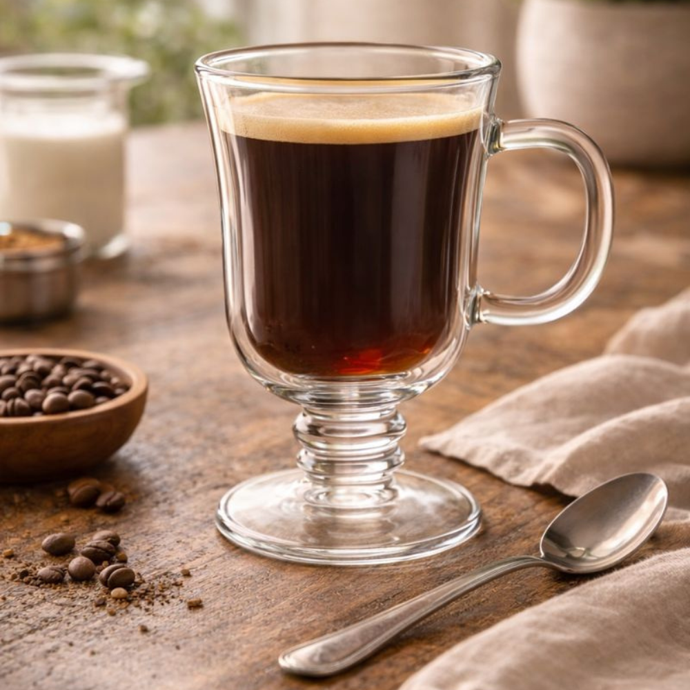 The Barista Double Wall Irish Coffee Mug 240ml 2pc - Image 3