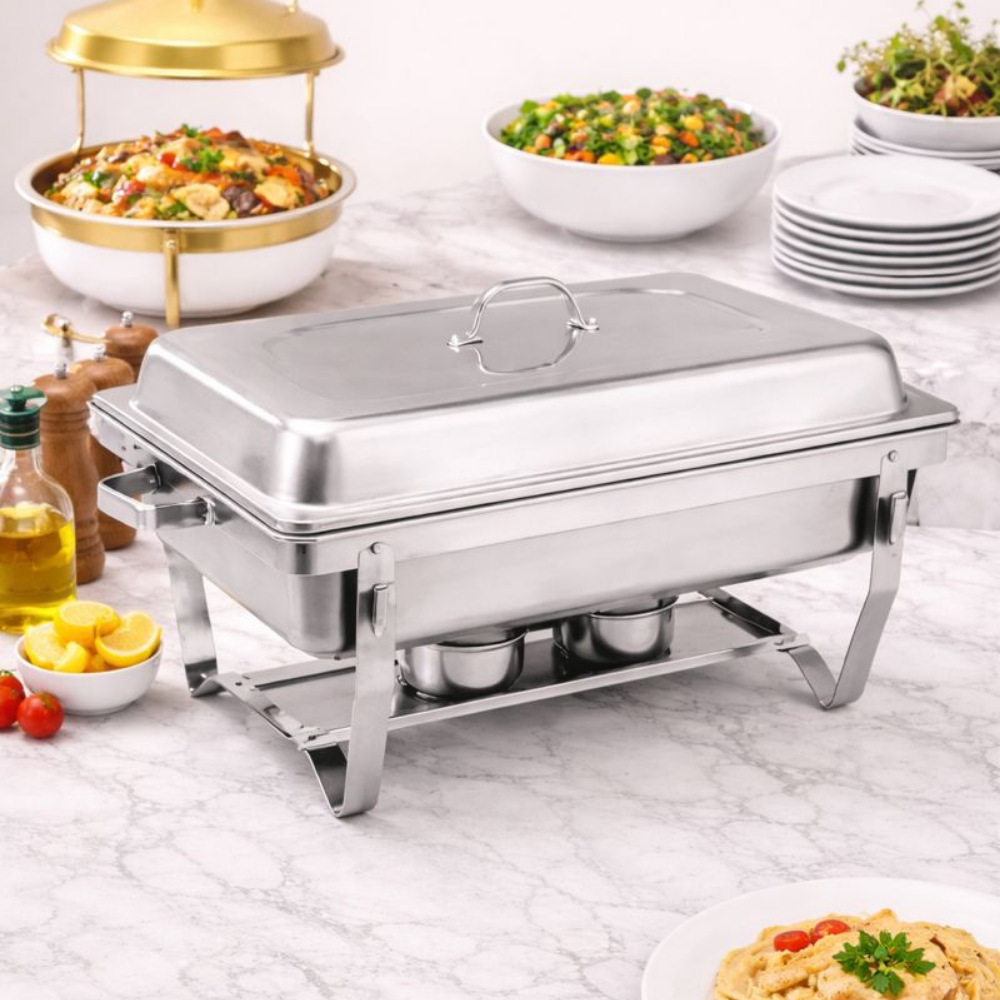 9.5Litre Chafing Dish Stainless Steel Tissolli - Image 3