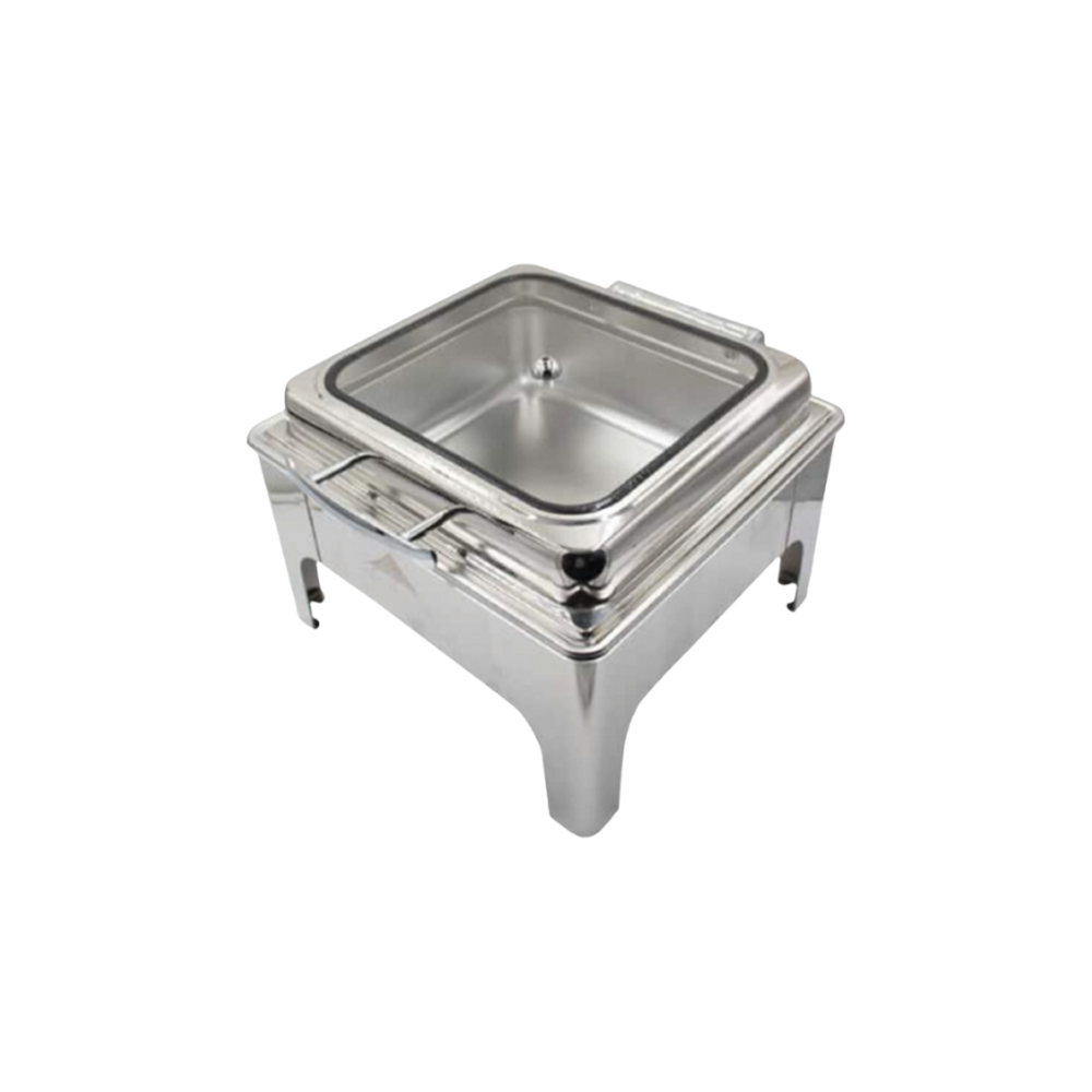 Square Chafing Dish Soft Touch Gold 43x39x27cm