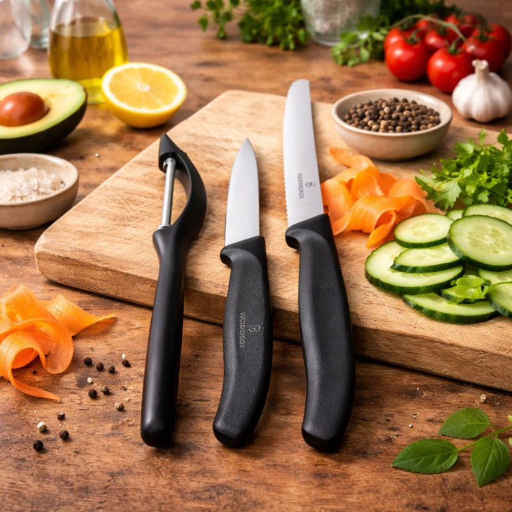 Swiss Classic Set with Peeler By Victorinox 3 Pieces - Image 2