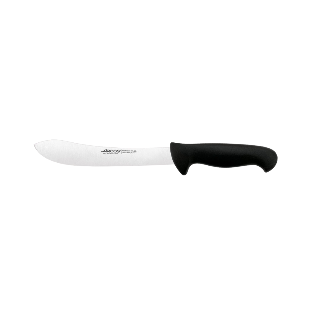 Black Butcher Knife By Arcos – 20cm