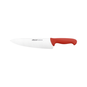 Red Chef's Knife By Arcos 25cm