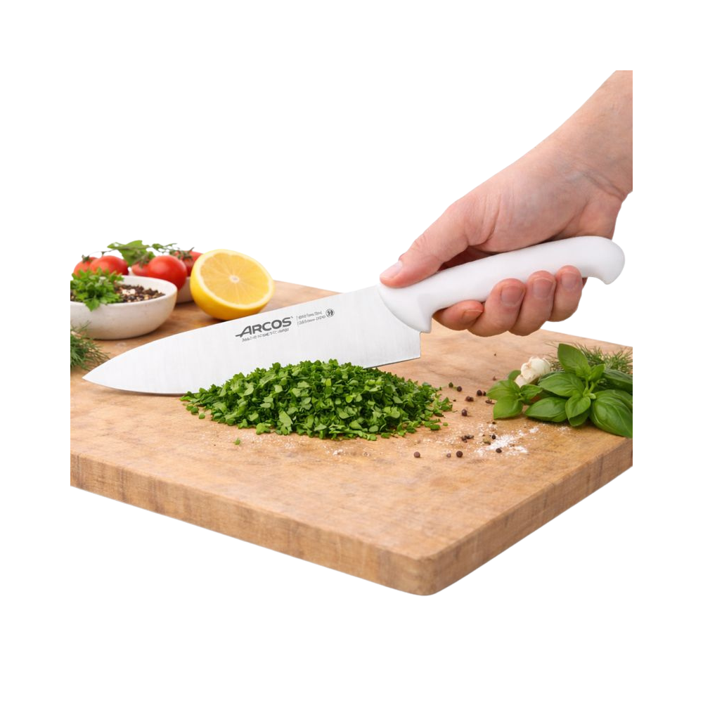 White Chef's Knife By Arcos 25cm - Image 2