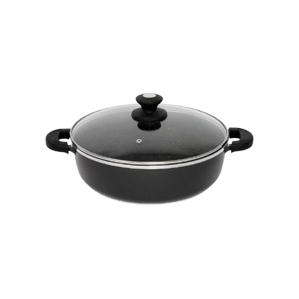 Shallow Blackrock Nonstick Pot By Schumann – 36cm