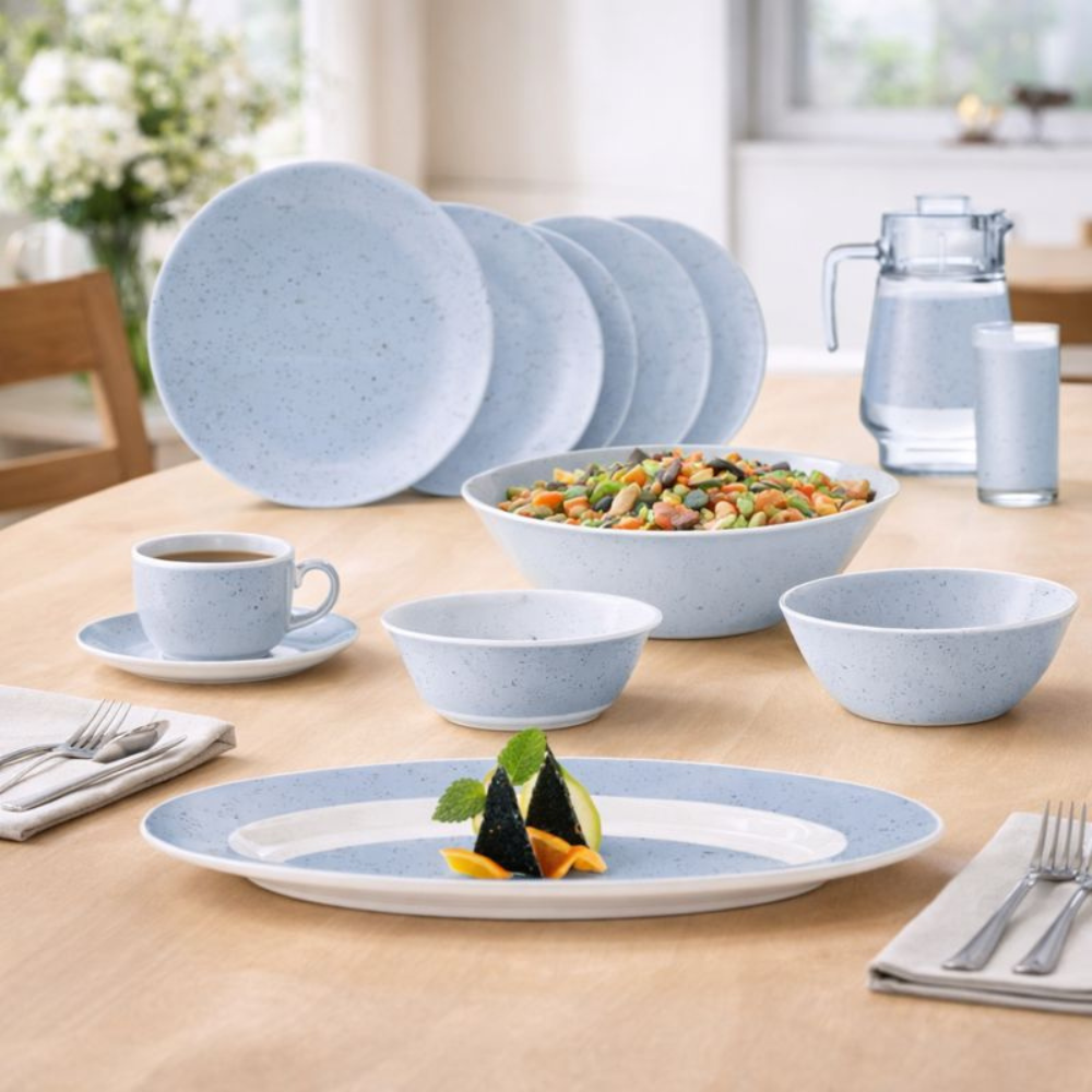 DINNER SET 46PC INGMAR BLUE – LUMINARC - Image 3
