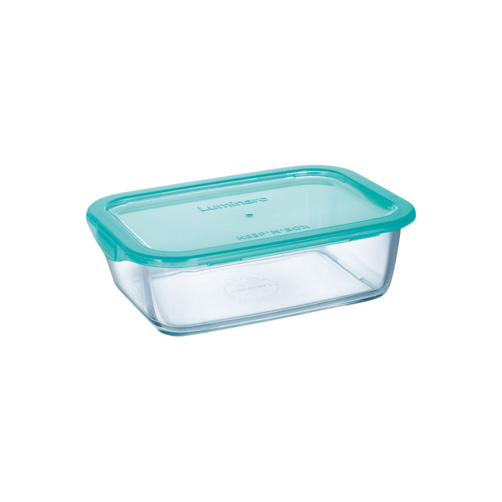 CONTAINER + LID RECTANGULAR 21cm / 1220ml KEEP ’N BOX – LUMINARC