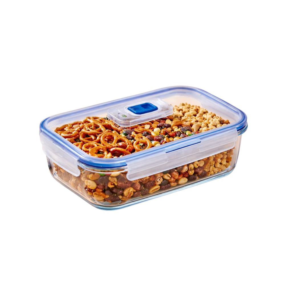 CONTAINER + LID RECTANGULAR 27,7cm / 1970ml PURE BOX – LUMINARC - Image 2