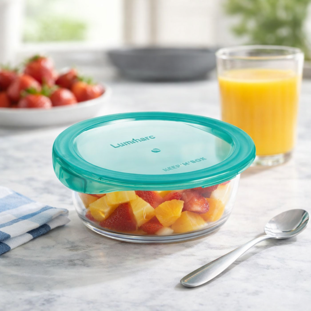 CONTAINER + LID ROUND 14cm / 420ml KEEP ‘N BOX - Image 3