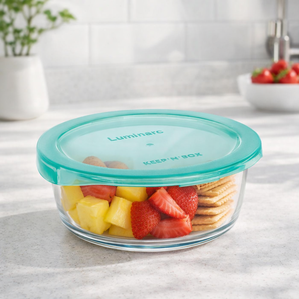CONTAINER + LID ROUND 17,7cm / 920ml KEEP 'N BOX LUMINARC - Image 3