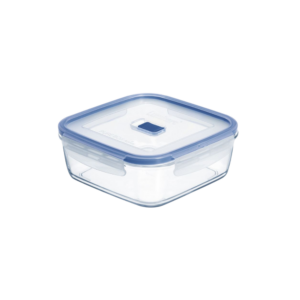 CONTAINER + LID SQUARE 17,5cm / 1220ml PURE BOX - LUMINARC