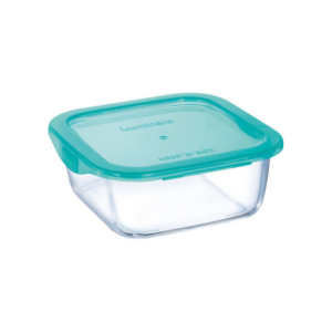 CONTAINER + LID SQUARE 17,6cm / 1220ml KEEP ’N BOX – LUMINARC