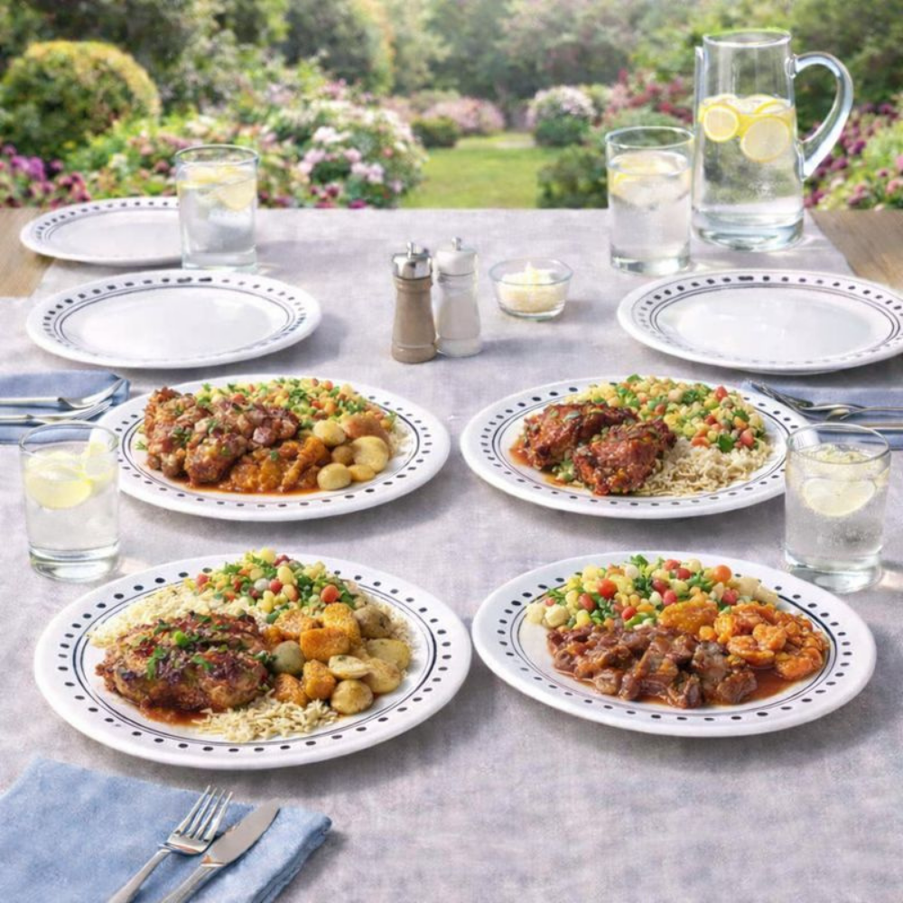 DINNER SET 12PC CITY BLOCK - CORELLE - Image 3