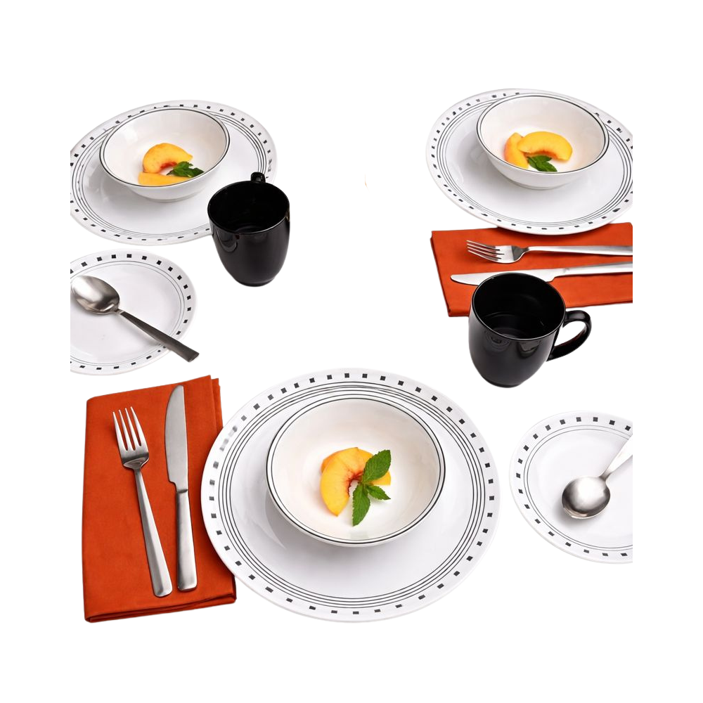 DINNER SET 12PC CITY BLOCK - CORELLE - Image 2