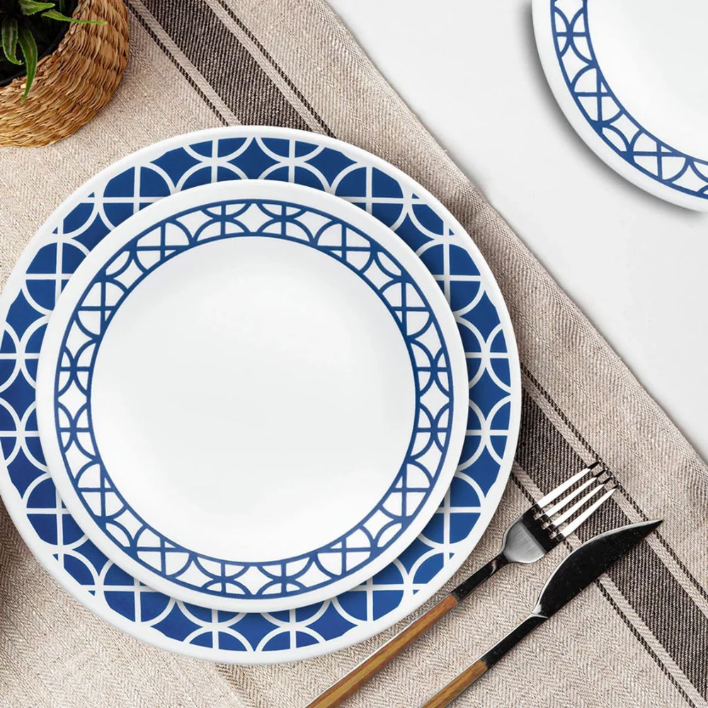 DINNER SET 16PC COBALT CIRCLES - CORELLE - Image 2