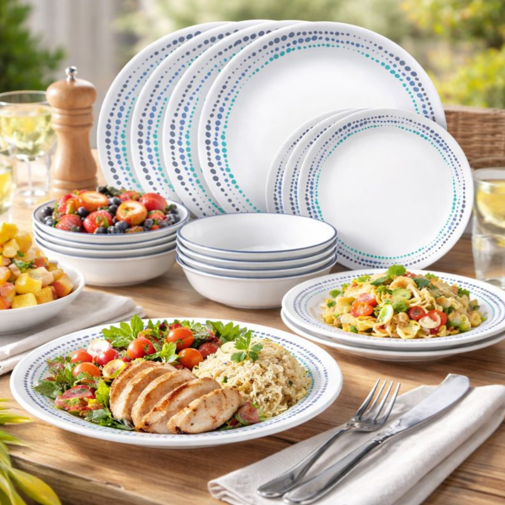 DINNER SET 16PC OCEAN BLUES - CORELLE - Image 3