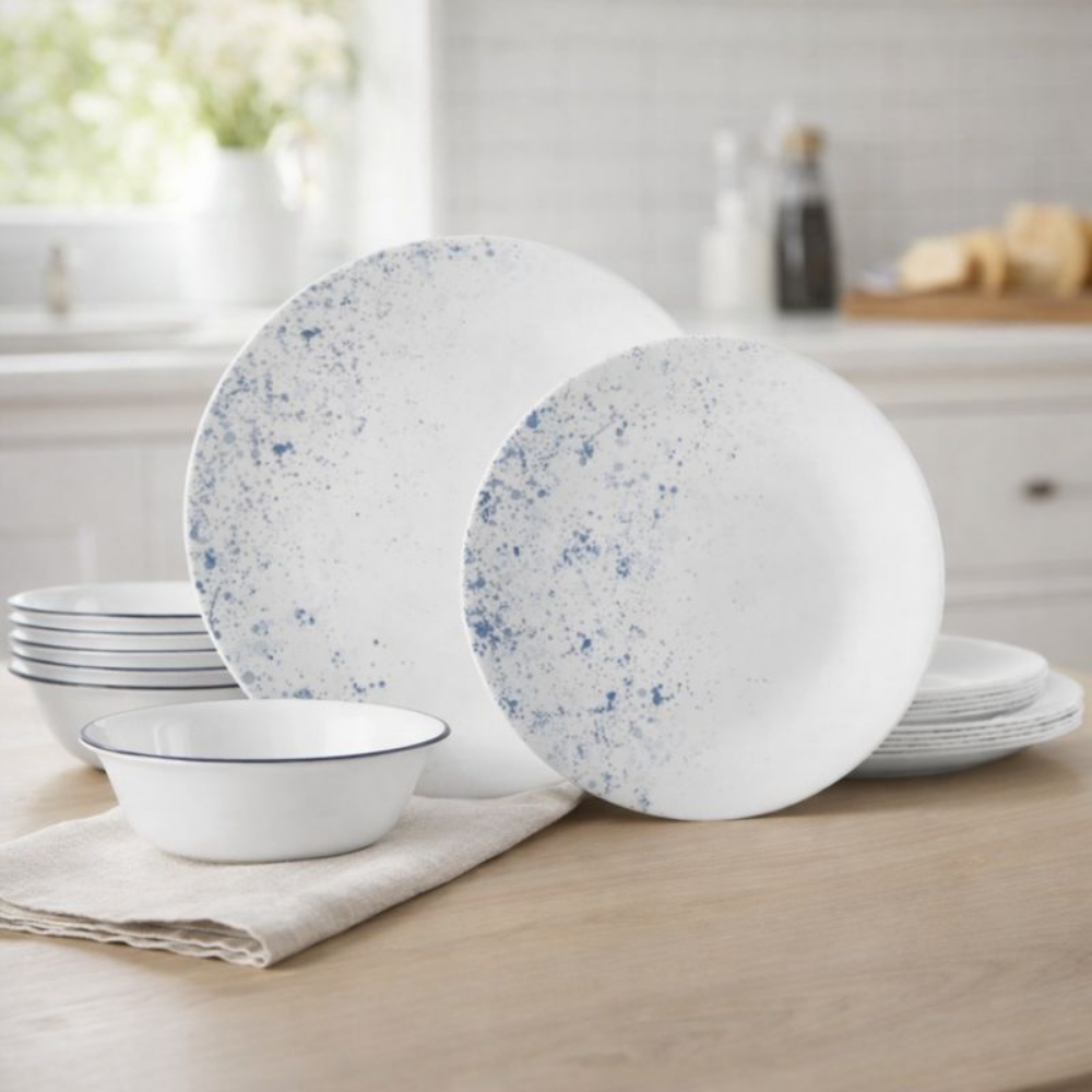 DINNER SET 18PC INDIGO SPECKLE - CORELLE - Image 2