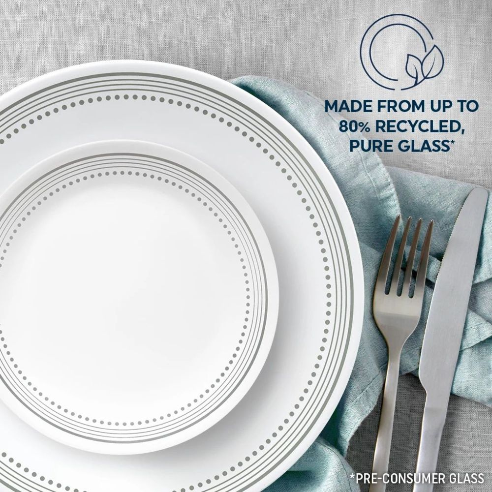 DINNER SET 18PC MYSTIC GRAY - CORELLE - Image 2