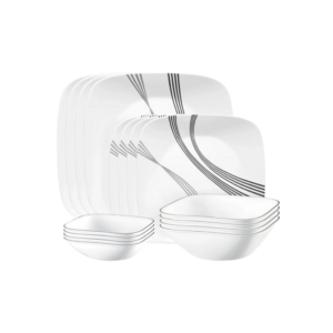 SQUARE DINNER SET 16PC URBAN ARC - CORELLE