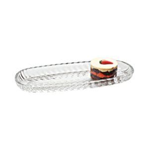 23cm Santa Glass Serving Platter – Kaveh (GIFT BOX)