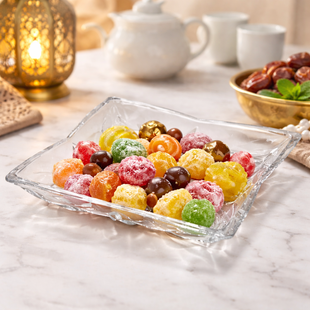 30CM WALTER SQUARE GLASS PLATTER (GIFT BOX - KAVEH) - Image 3