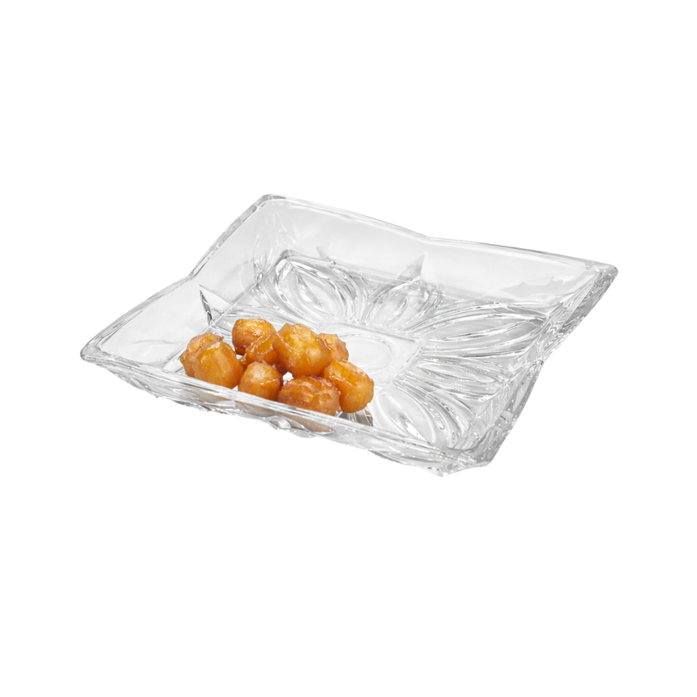 30CM WALTER SQUARE GLASS PLATTER (GIFT BOX - KAVEH)