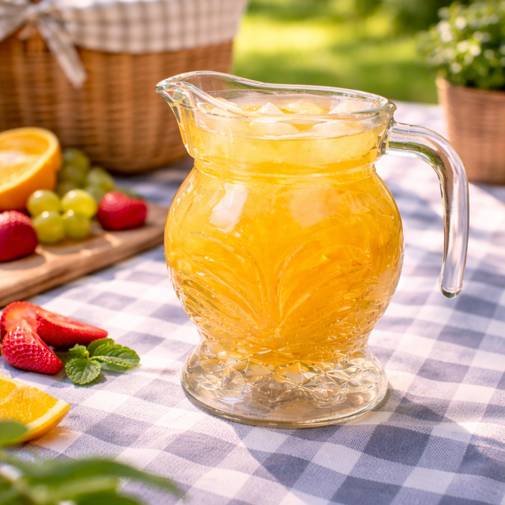 500ml GLASS CUBA SERVING JUG - KAVEH - Image 2