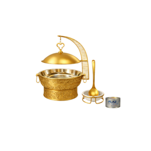 GOLD 8L HANGING CHAFING DISH SET