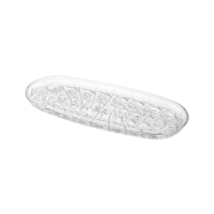 Fujin Glass Oval Platter (33cm) KAVEH