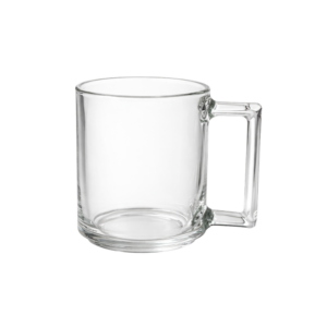 MUG GLASS 220ML NEW ZEALAND KAVEH