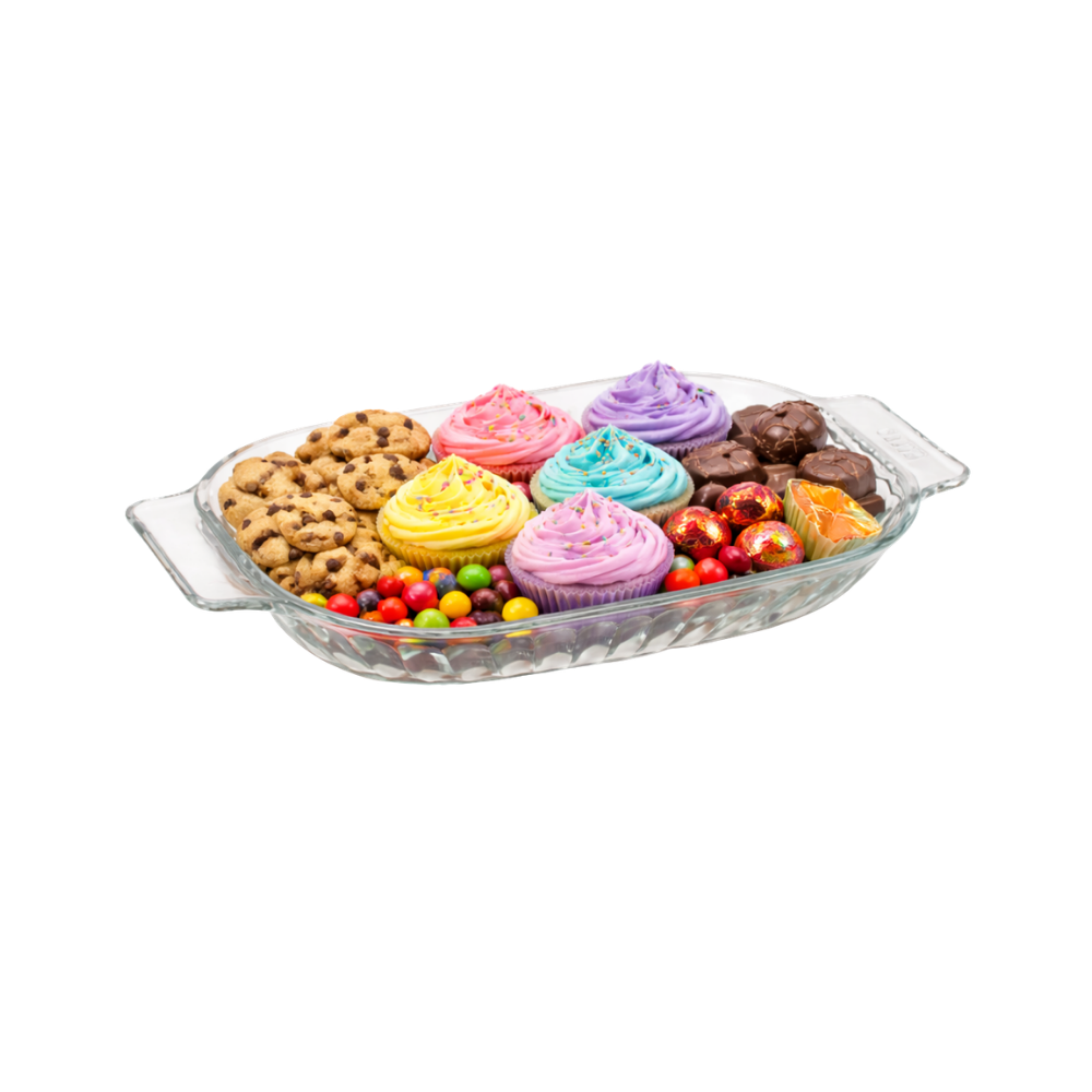 30CM SHELL GLASS PLATTER - KAVEH (GIFT BOX) - Image 2