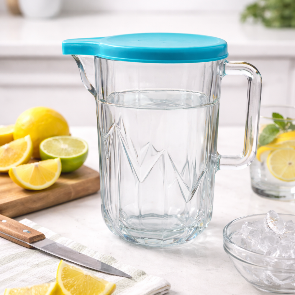 600ML GLASS JUG + LID - KAVEH - Image 3