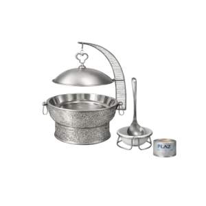 SILVER 8L HANGING CHAFING DISH SET