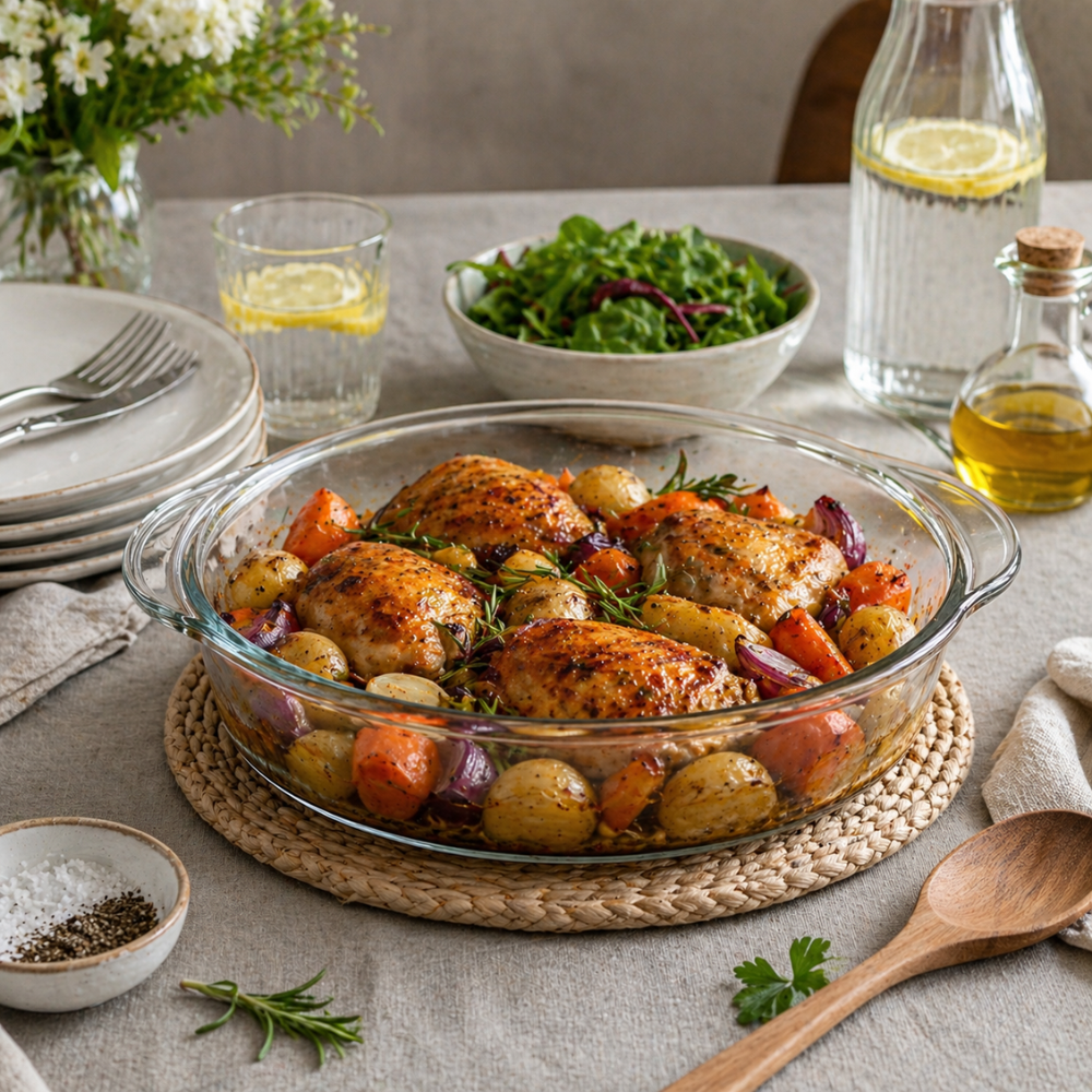 Borcam Oven Dish Round 25cm (Gift Box) 2 For R100 - Image 2