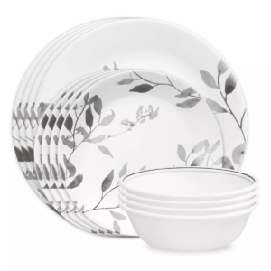 Dinner Set 12pc Misty Leaves Corelle