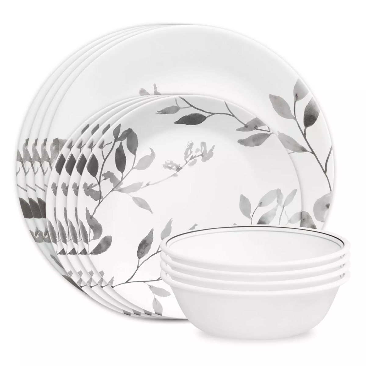 Dinner Set 12pc Misty Leaves Corelle