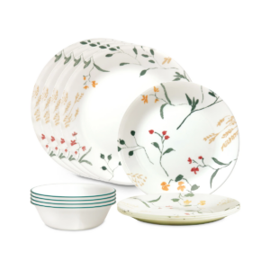 Dinner Set 12pc Wildflower Scatter Corelle