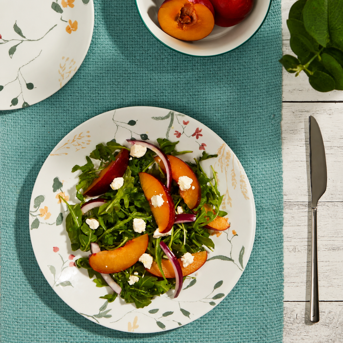 Dinner Set 12pc Wildflower Scatter Corelle - Image 2